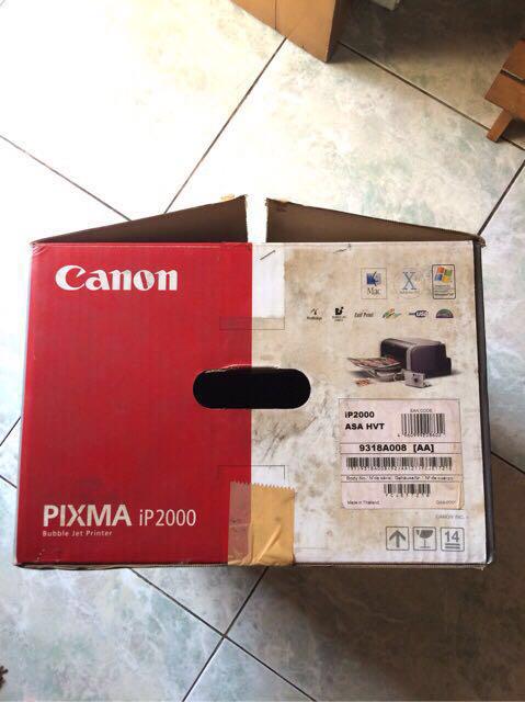 printer canon pixma ip2000 second
