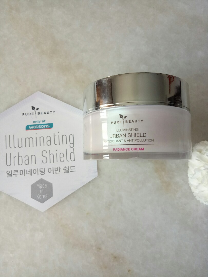 pure beauty illuminating urban shield radiance cream