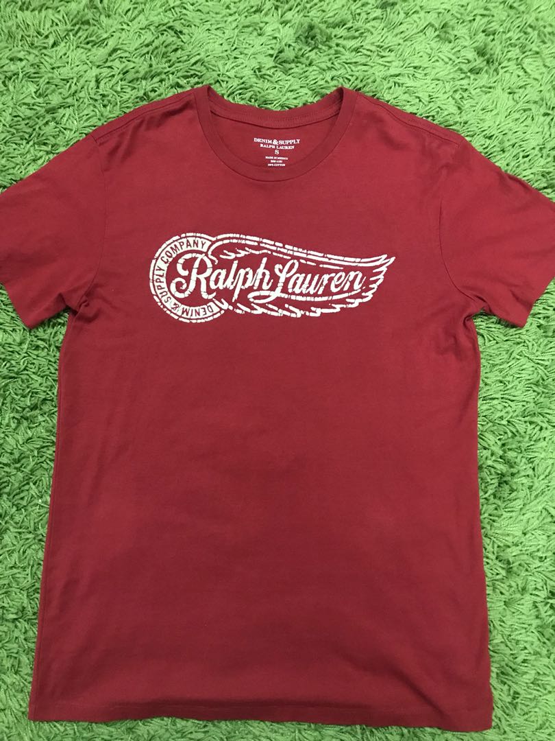 Ralph Lauren Denim Supply Tshirt Men S Fashion Tops Sets Tshirts Polo Shirts On Carousell