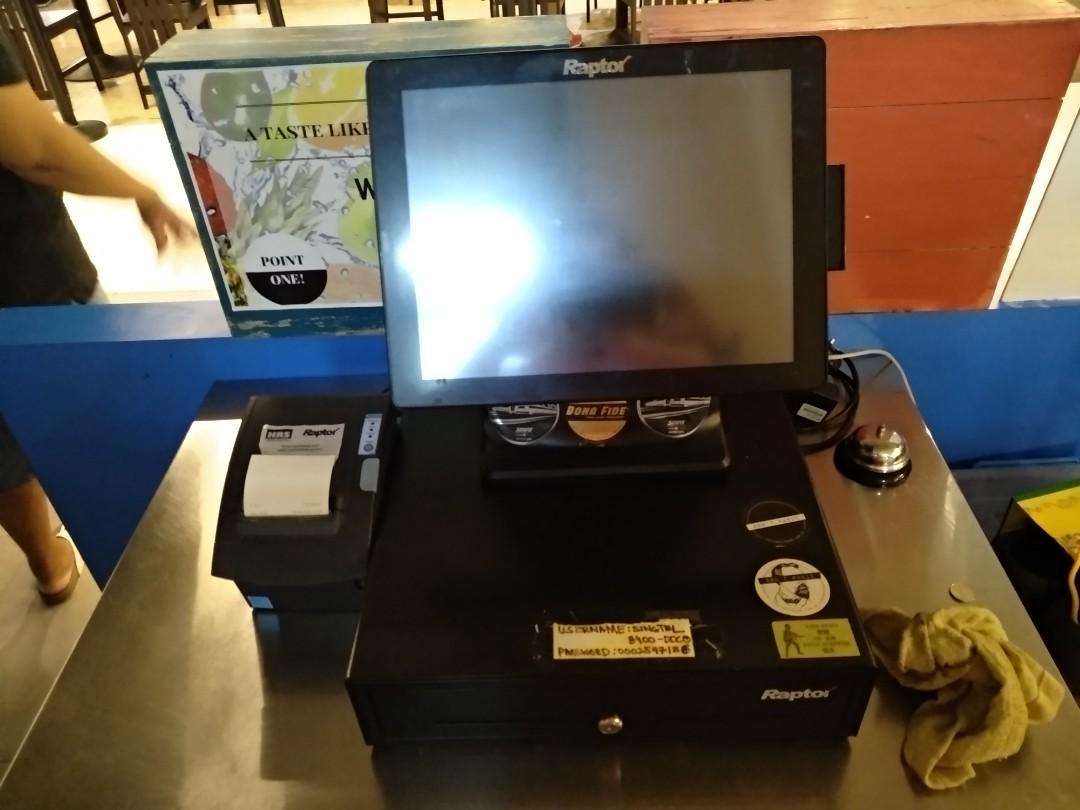 computer cashier machine