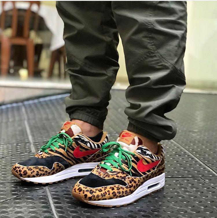 (Reserved) US12 Nike x Atmos Air Max 1 DLX Animal Pack 2.0