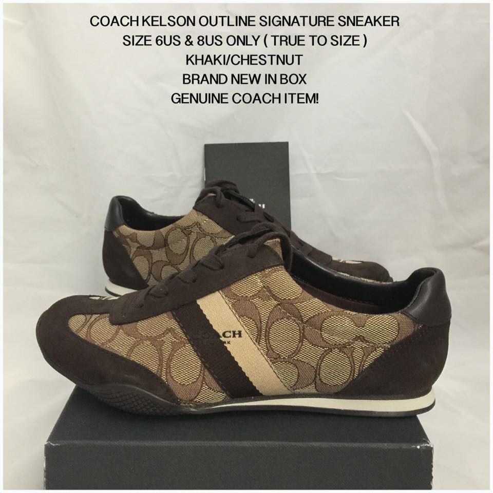 Coach sales kelson sneakers