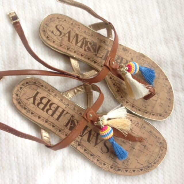Sam and libby flip flops sale
