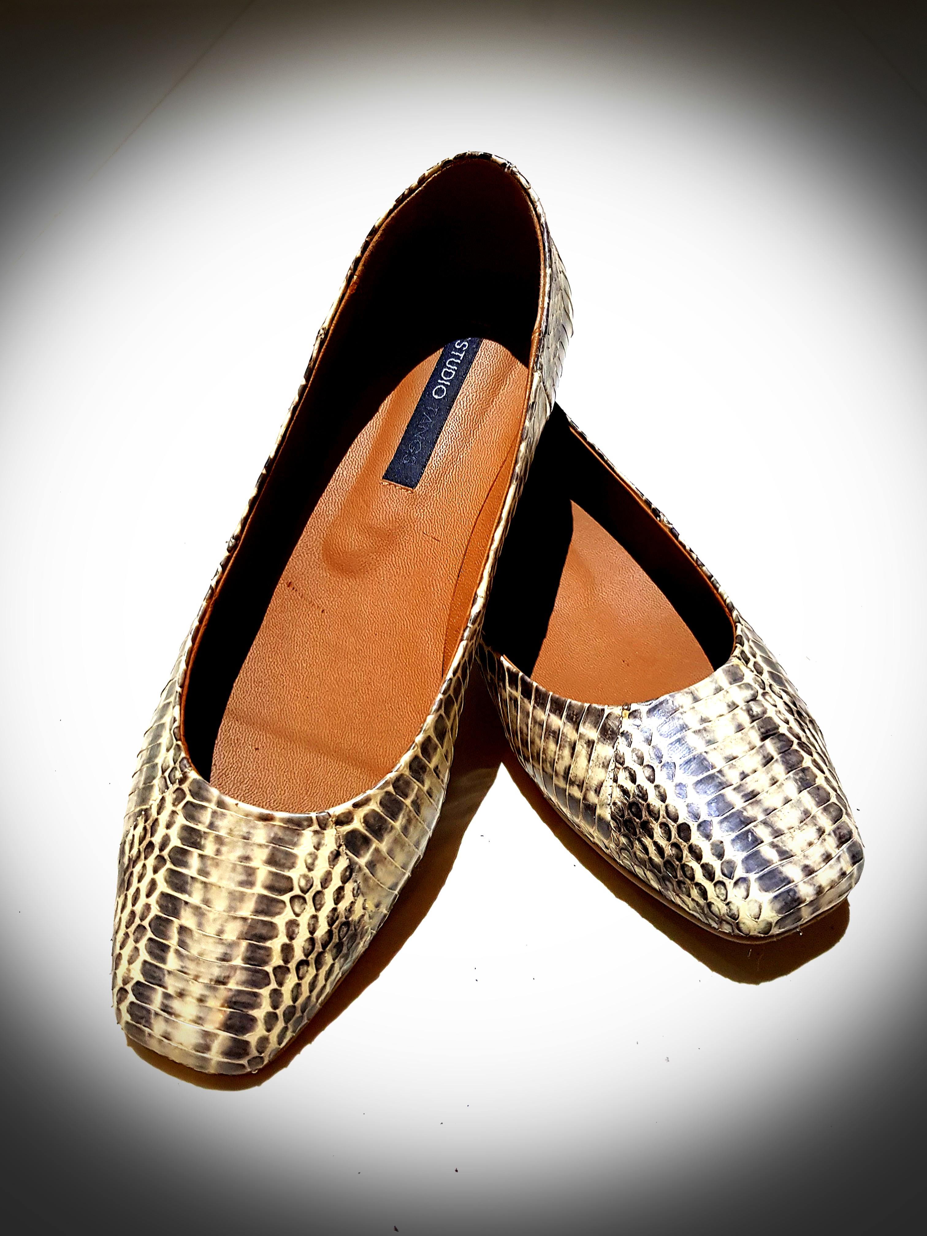 snakeskin shoes for ladies