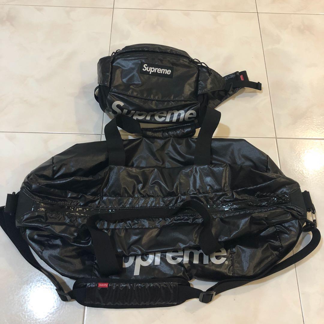 Supreme fw17 waist duffle bag Men s Fashion Bags Backpacks on Carousell