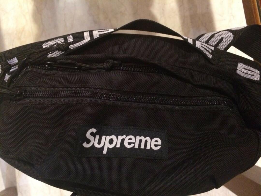 ciri waist bag supreme original
