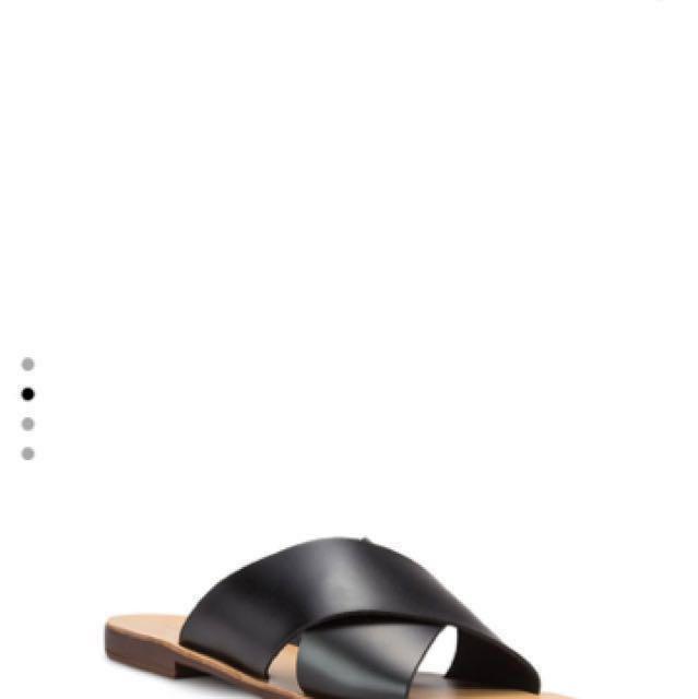 Topshop black sliders outlet