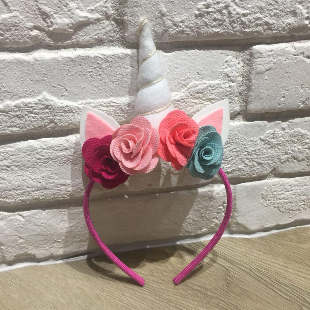 Unicorn Hairband Design Craft Handmade Craft On Carousell