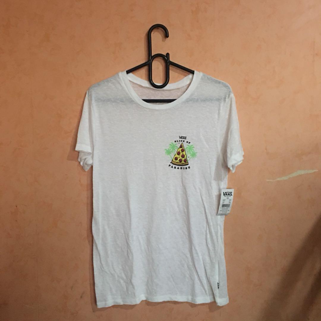 vans pizza shirt