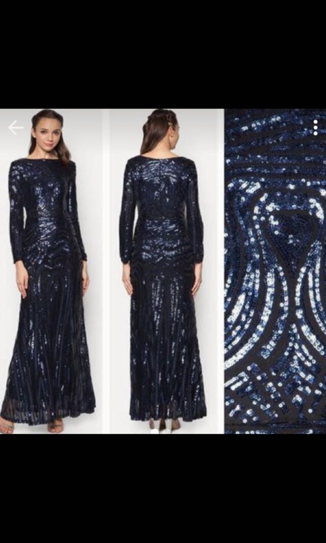 Zalia sequin shop mermaid dress