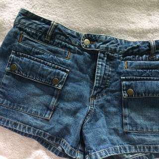 Old Navy Dark Washed Denim Shorts