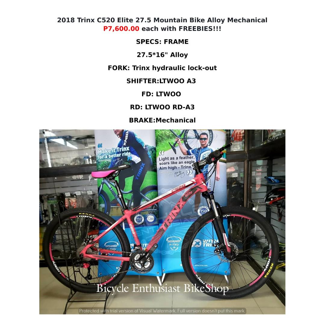2018 Trinx C520 Elite 27.5 Mountain Bike Built Bike Bicycle MTB