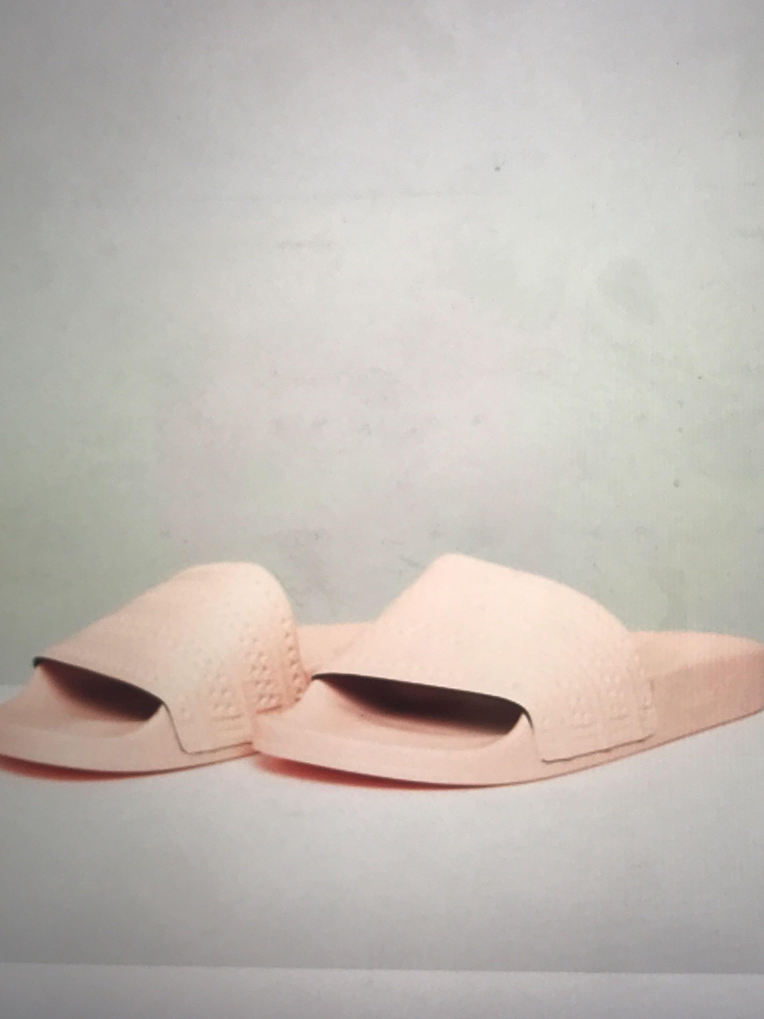 adidas slides peach