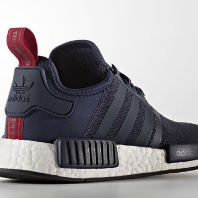 navy blue nmd womens