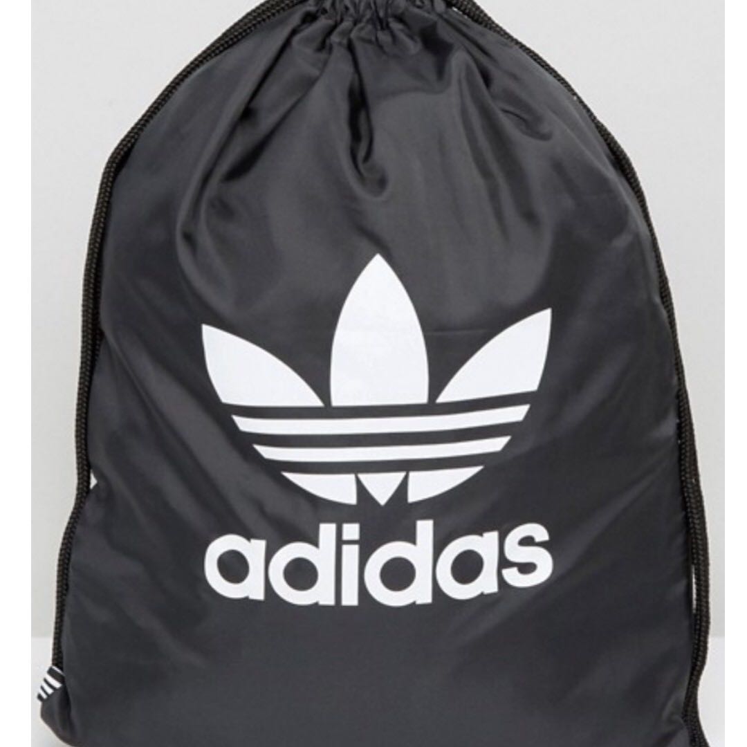 Adidas trefoil drawstring bag store
