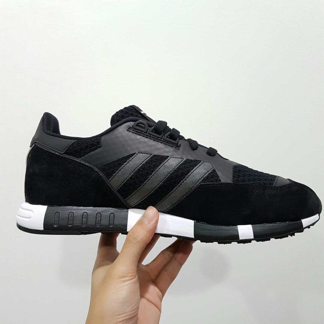 Adidas x White Mountaineering Boston Super Black US 8.5 US 9.5 Men s Fashion Footwear Sneakers on Carousell