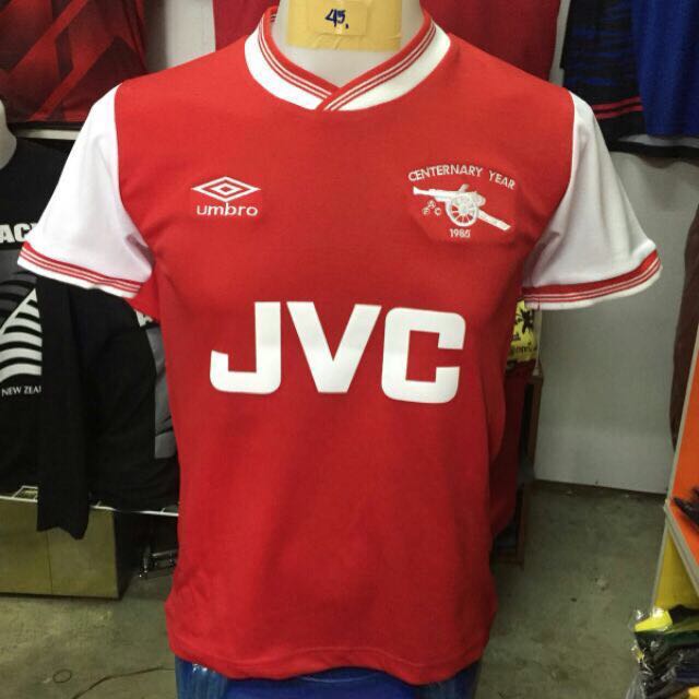 arsenal old school jersey