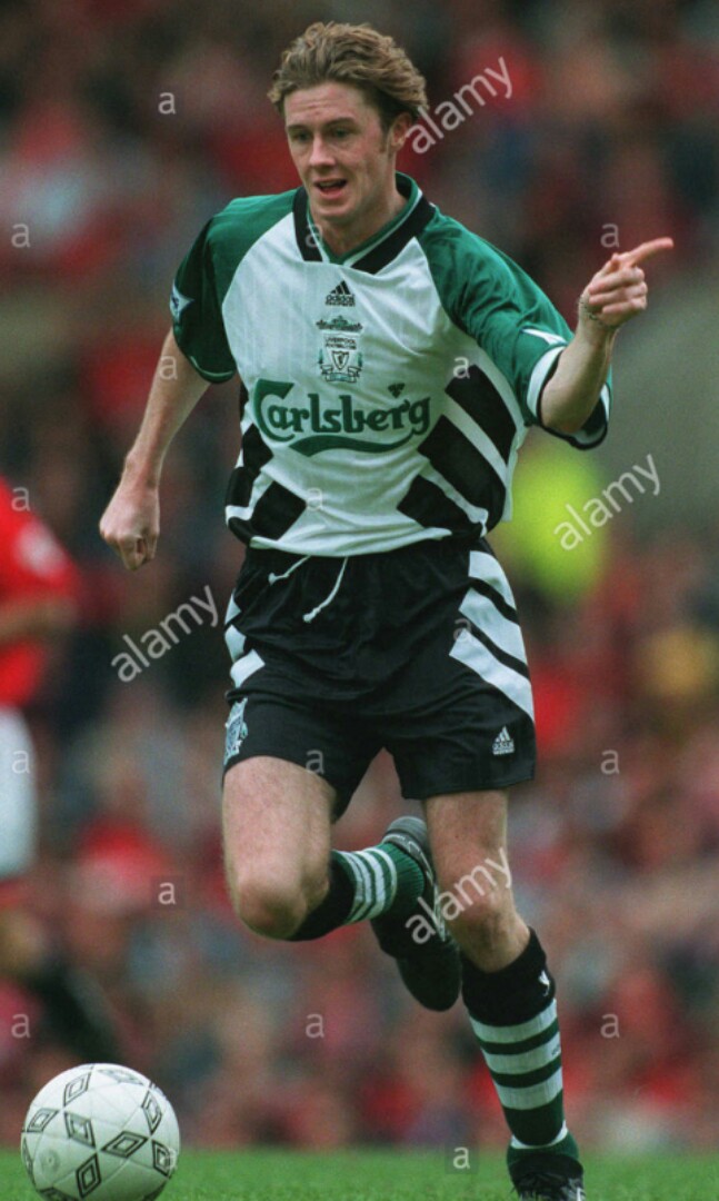 Liverpool away shop kit 1994