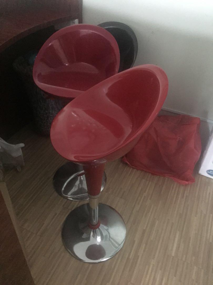 Bar counter chairs, Furniture & Home Living, Furniture, Chairs on Carousell
