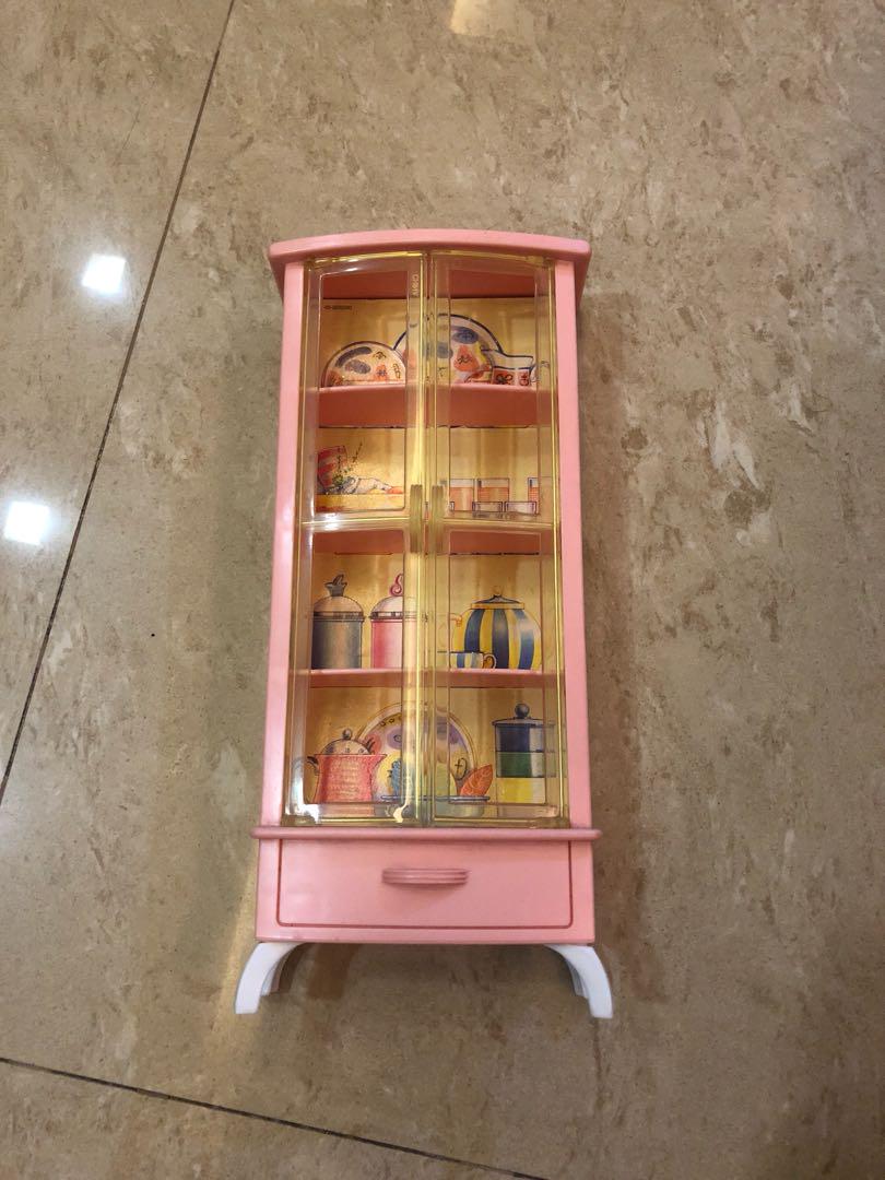 barbie display cabinet