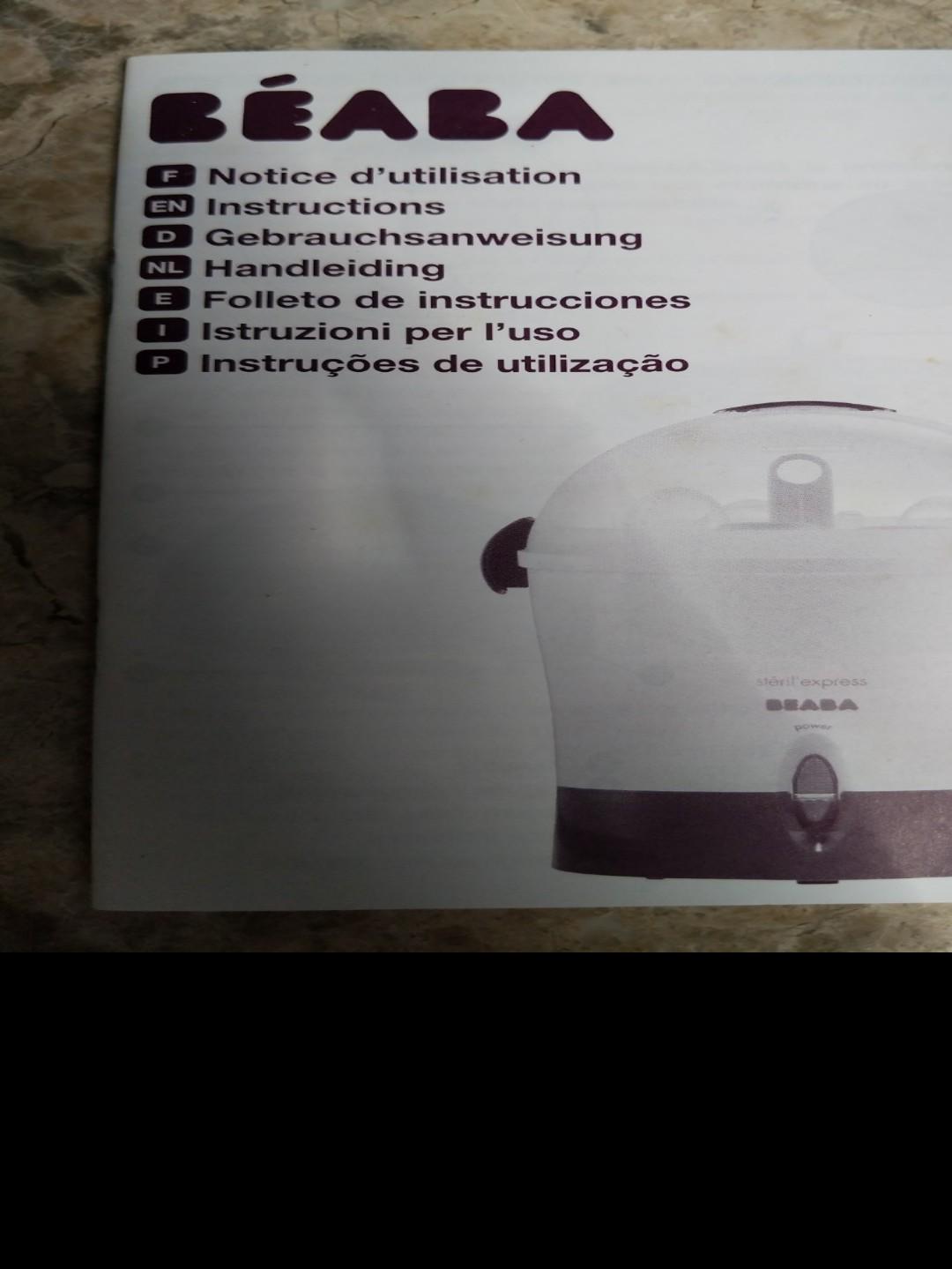 beaba steril express