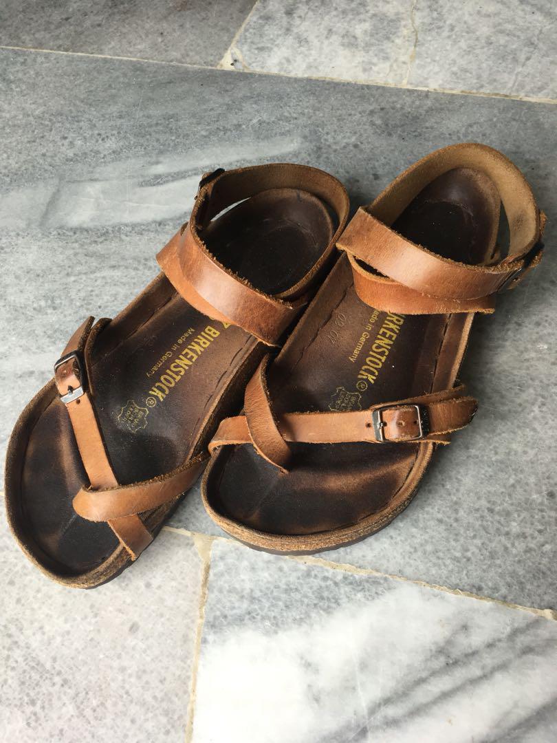 Birkenstock yara antique brown on sale