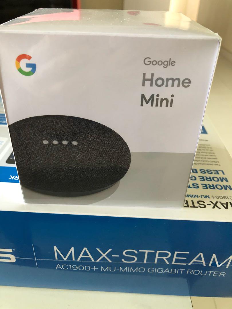 Bnib Linksys Ac1900 Mu Mimo And Google Home Mini Electronics Others On Carousell