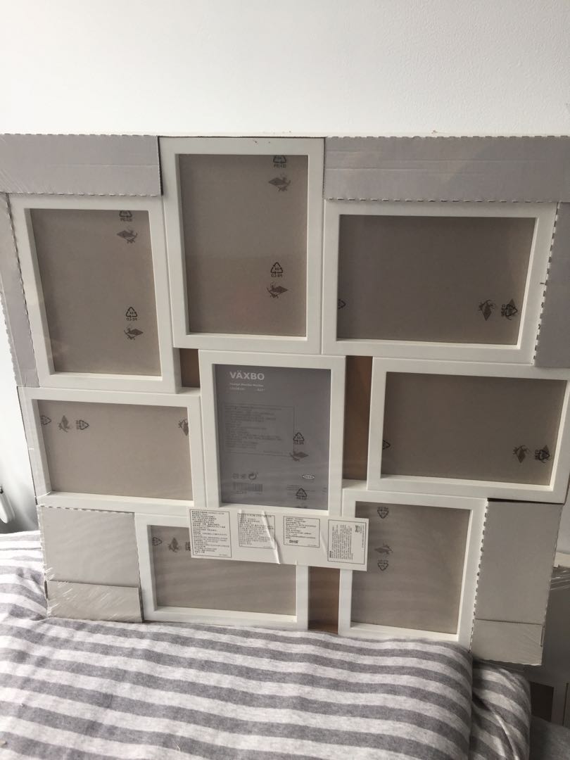 Brand new IKEA photo collage frame, Furniture & Home Living, Home Decor