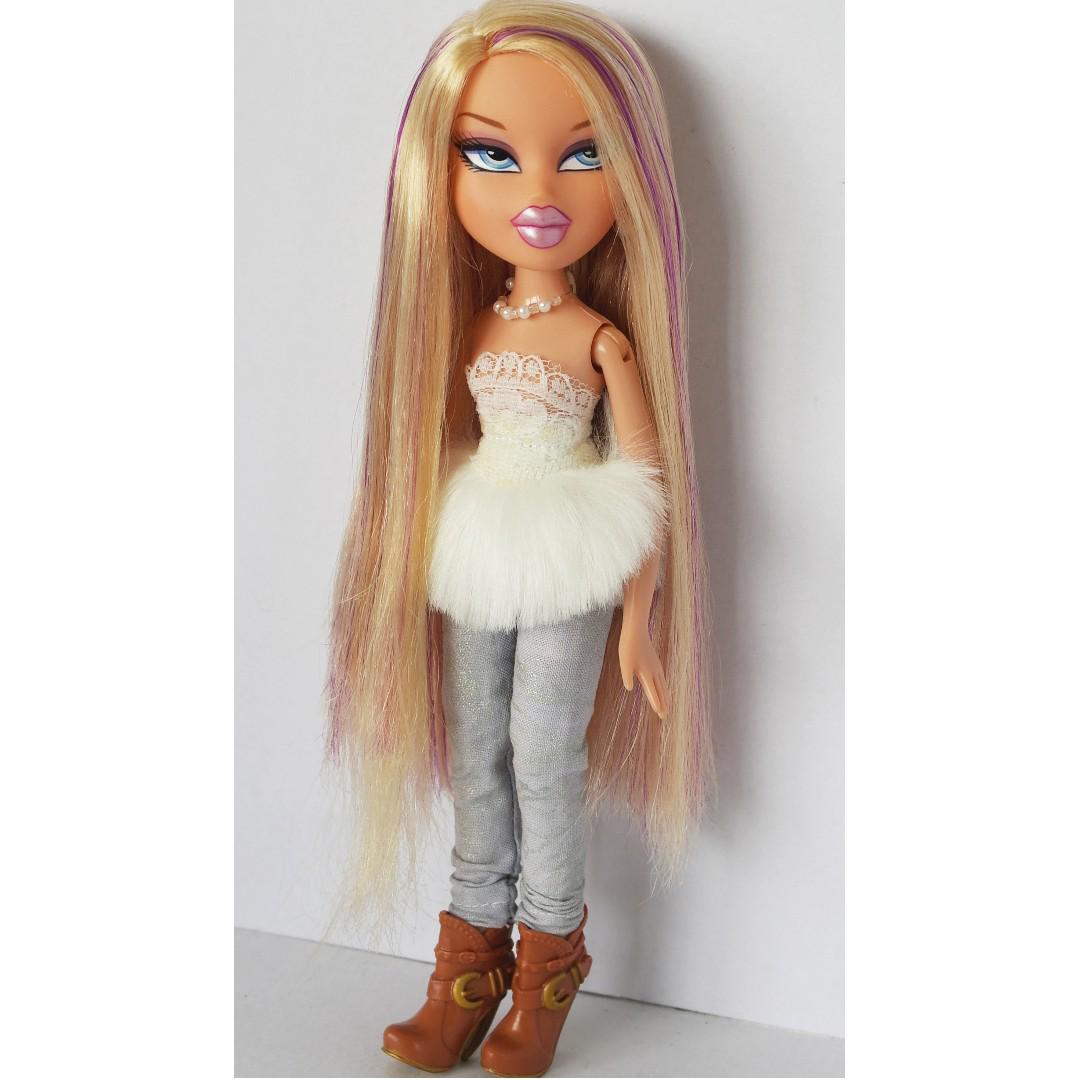 Purple haired bratz doll hotsell