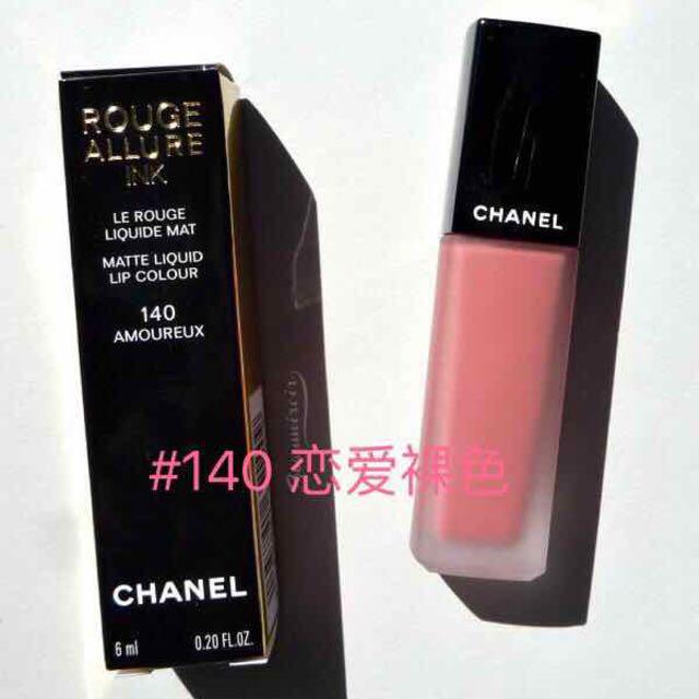 Chanel Rouge Allure Ink 140 Amoureux, Beauty & Personal Care, Face, Makeup  on Carousell