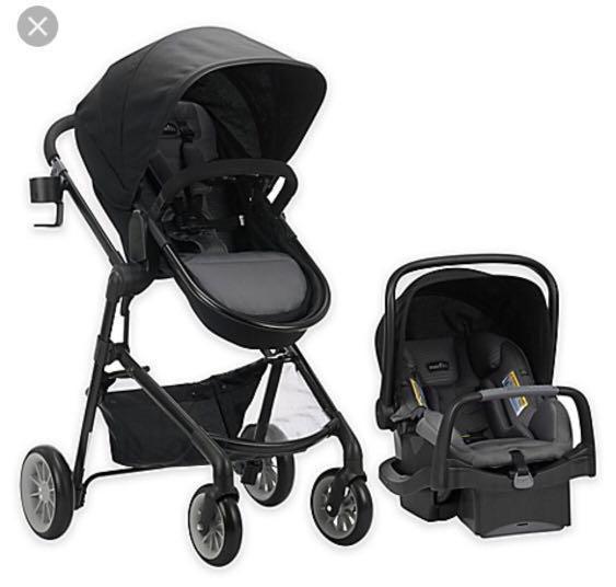 Evenflo PivotPlus Modular Travel System with SafeMax SensorSafe