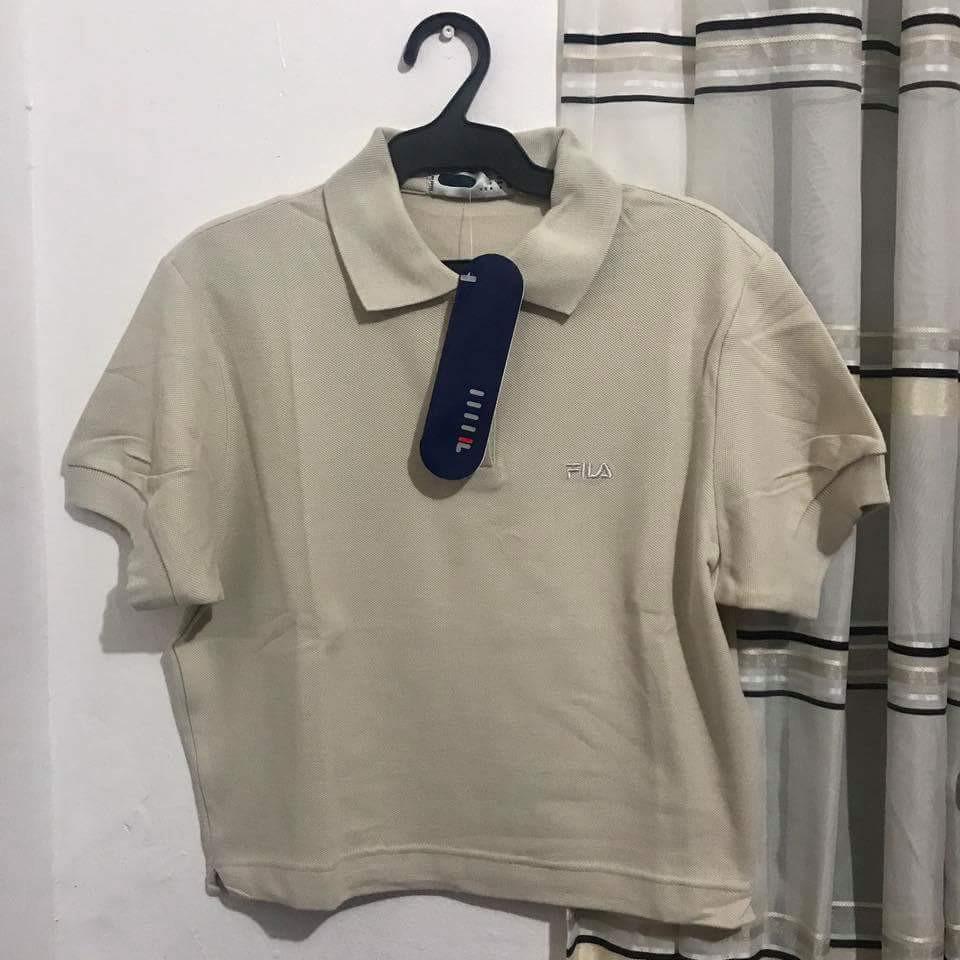 Fila cheap cropped polo
