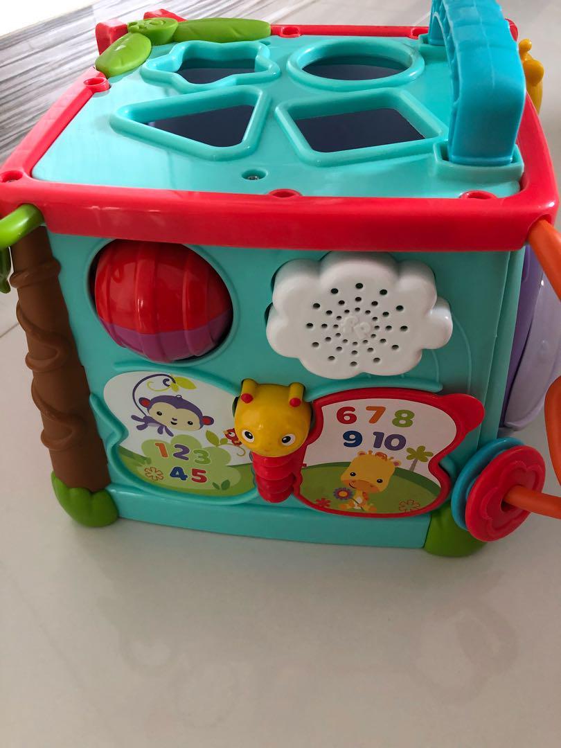 Fisher Price Activity Cube, Hobbies & Toys, Toys & Games on Carousell