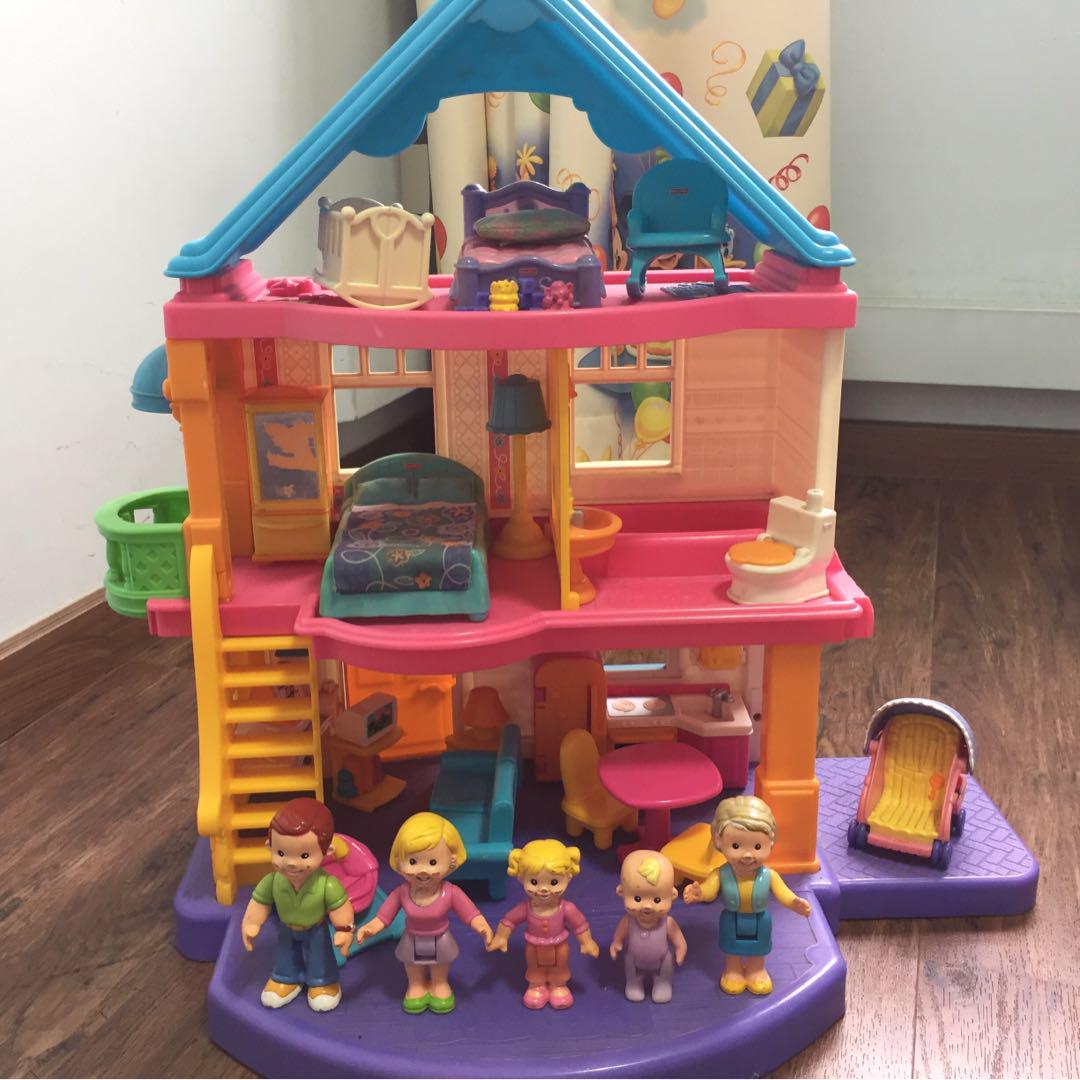 fisher and price doll house