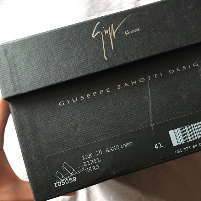 CLEARANCE Giuseppe Zanotti Slip Ons Men s Fashion Footwear Dress Shoes on Carousell