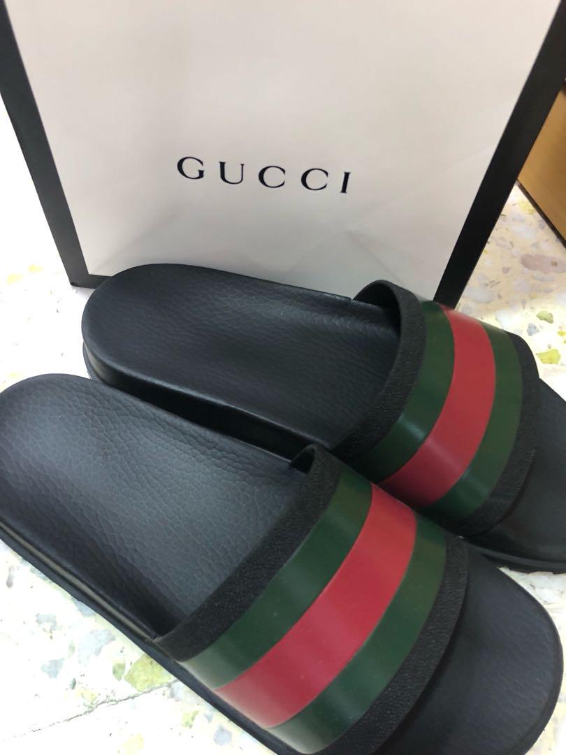 Gucci Web Slides Pursuit 72 Luxury Sneakers Footwear on
