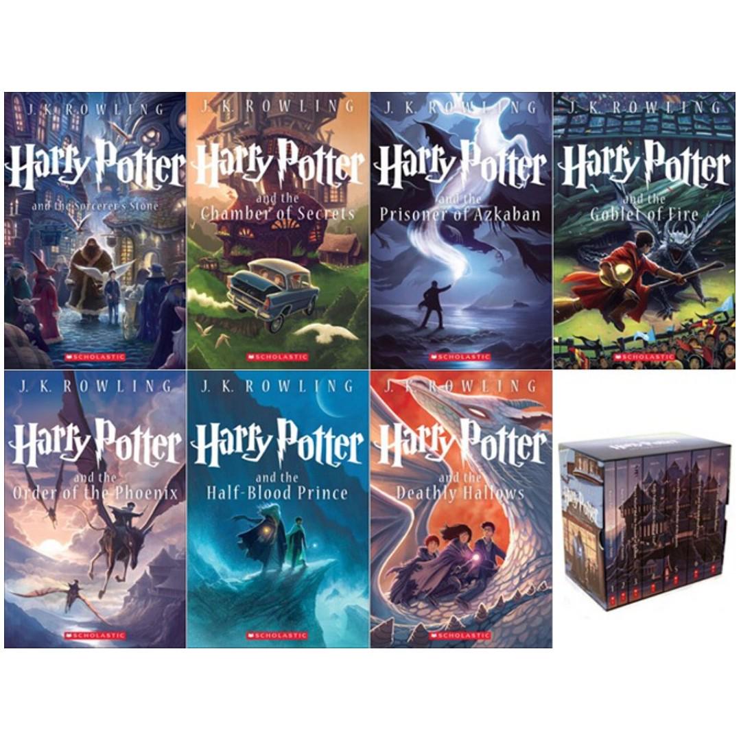Harry potter complete book series special edition boxed set store