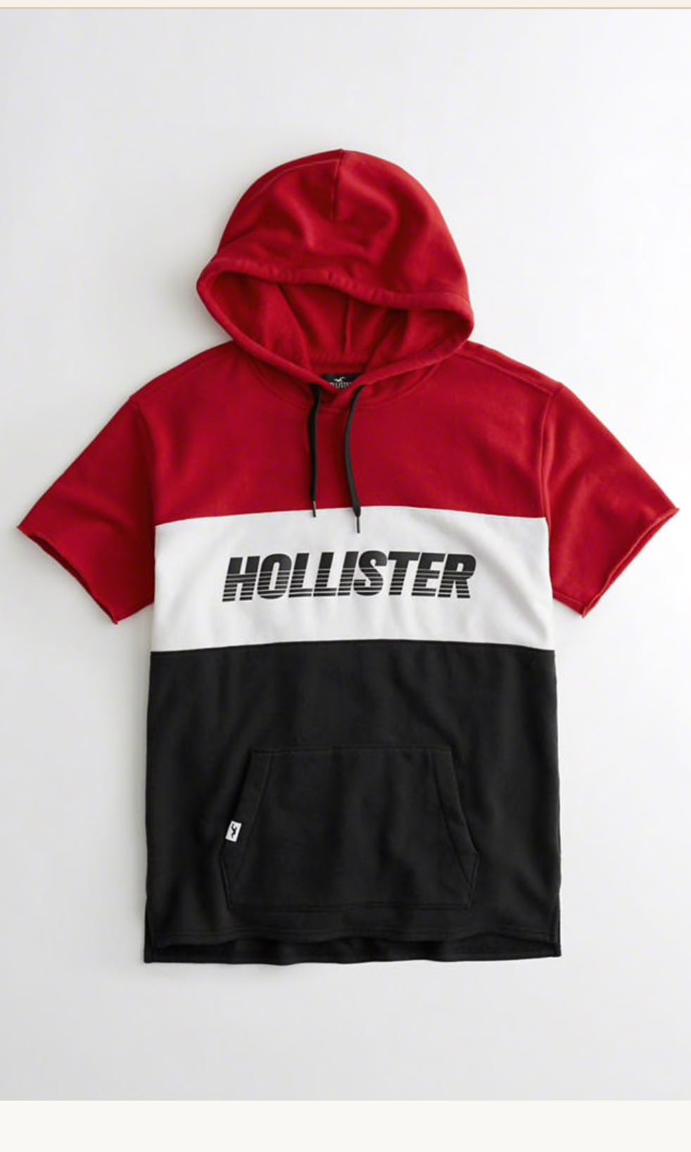 hollister short sleeve hoodie