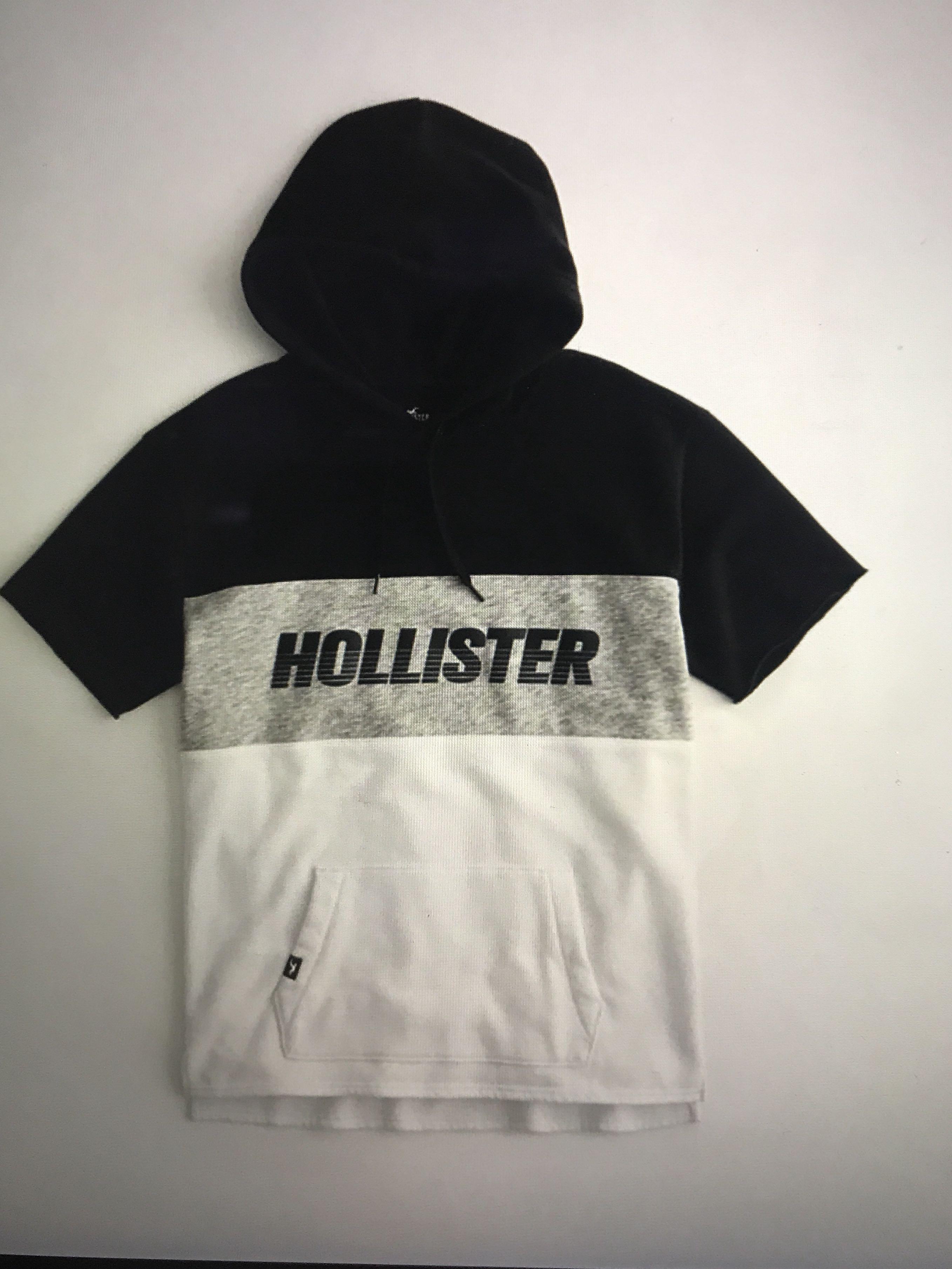 hollister short sleeve hoodie