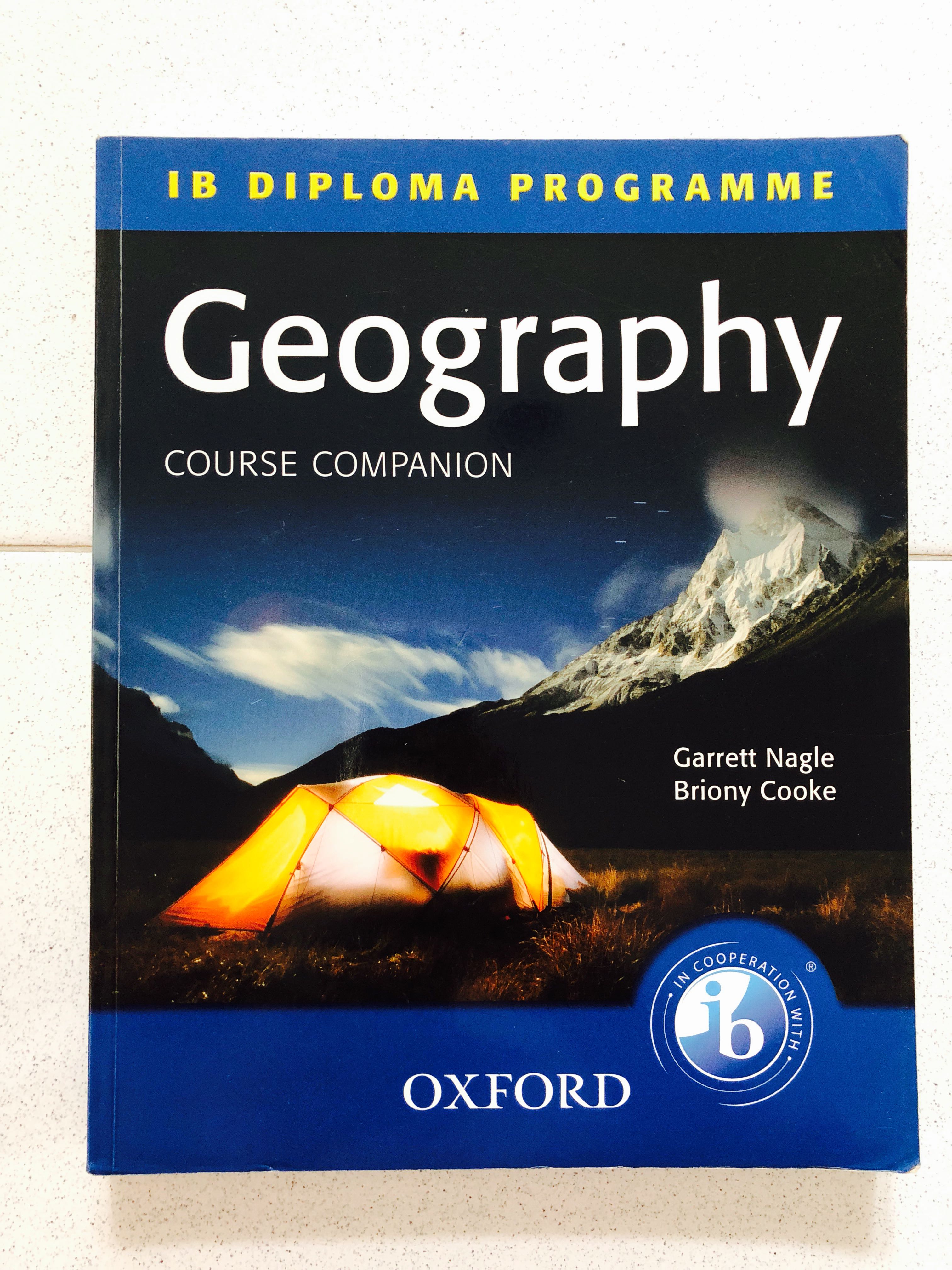 Ib Geography Textbook Oxford Books Stationery Textbooks - 