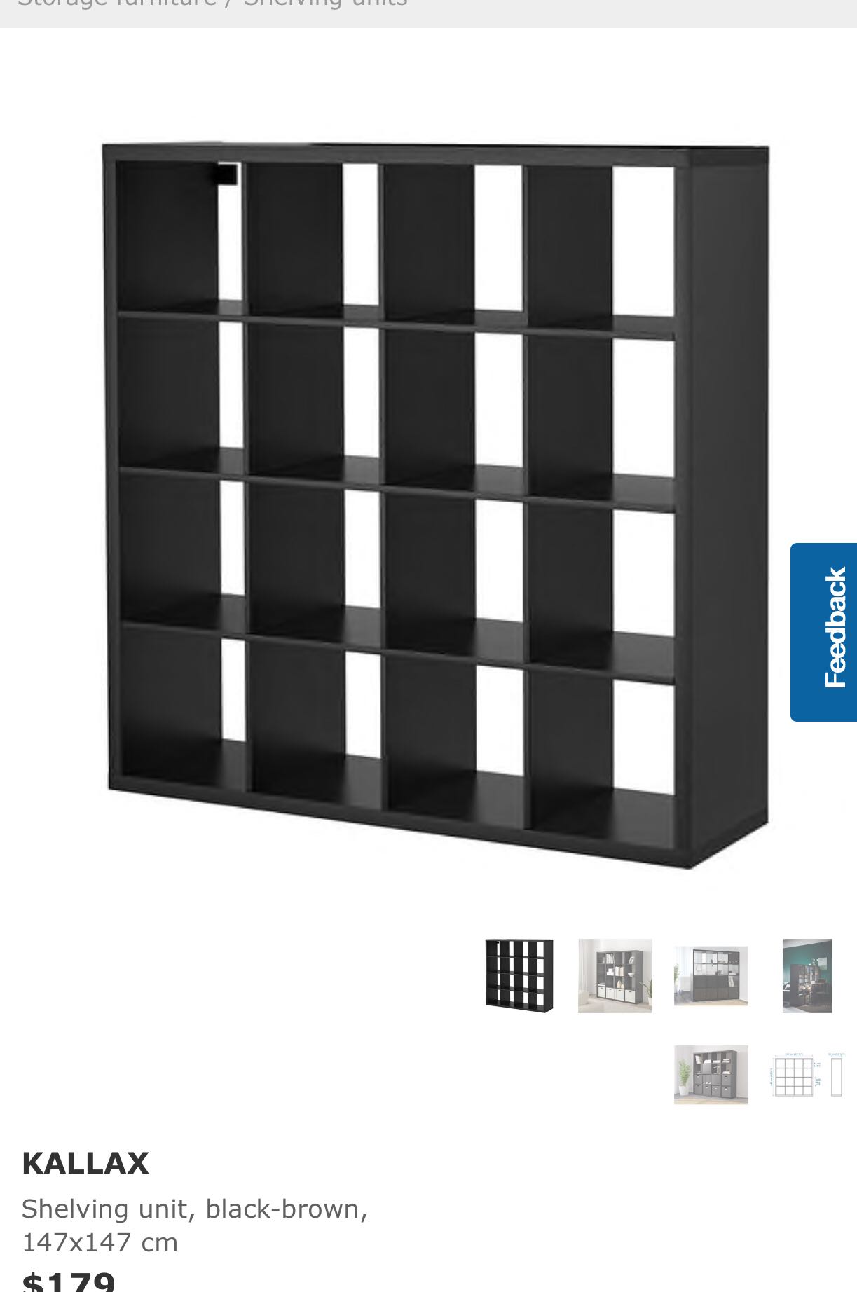 IKEA KALLAX Shelf, Furniture & Home Living, Furniture, Shelves