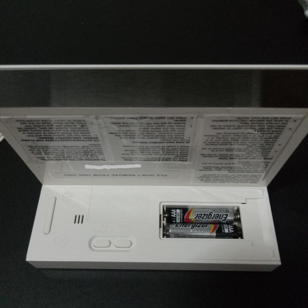 IKEA Vikis Alarm Clock, Furniture & Home Living, Home Decor, Clocks on