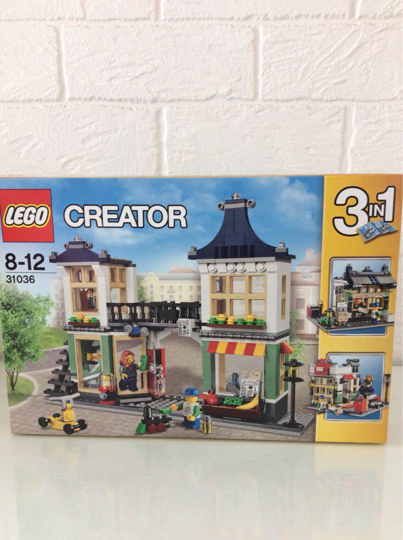 LEGO Creator 31036 Toy and Grocery Shop Hobbies Toys Toys Games on Carousell