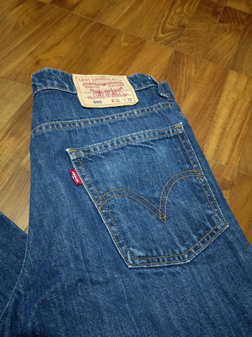 Men S Levi 505 Jeans Men S Fashion Clothes Bottoms On Carousell