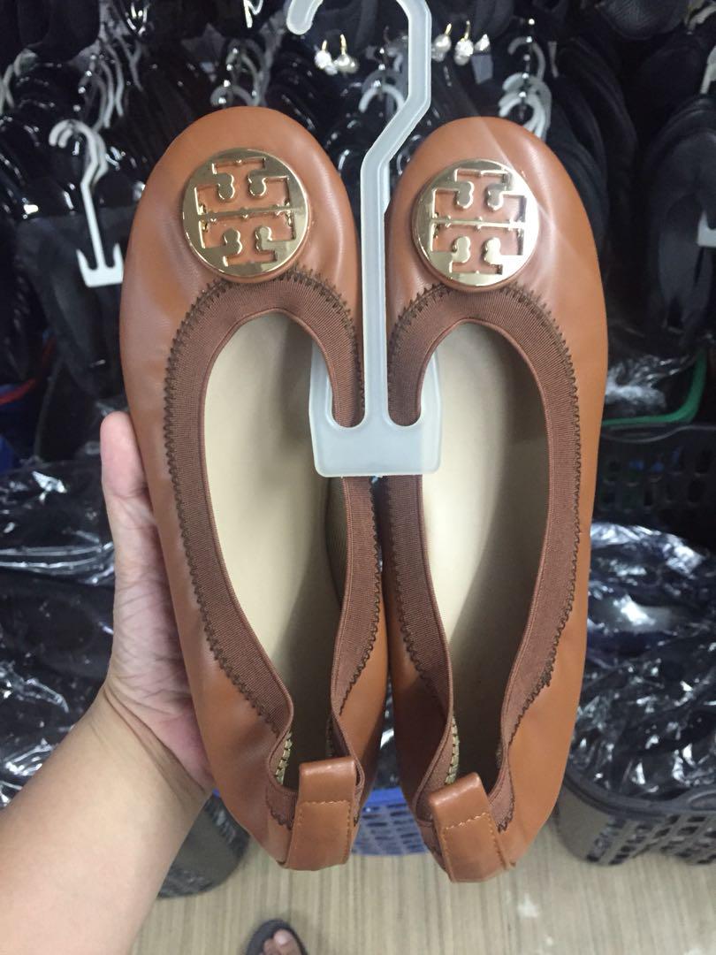 Marikina made shoes tory burch inspired Women s Fashion Footwear Flats Sandals on Carousell