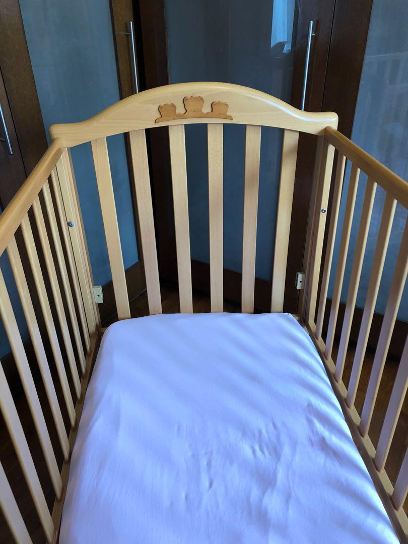 MIBB Italian baby cot, Babies & Kids, Baby Nursery & Kids Furniture