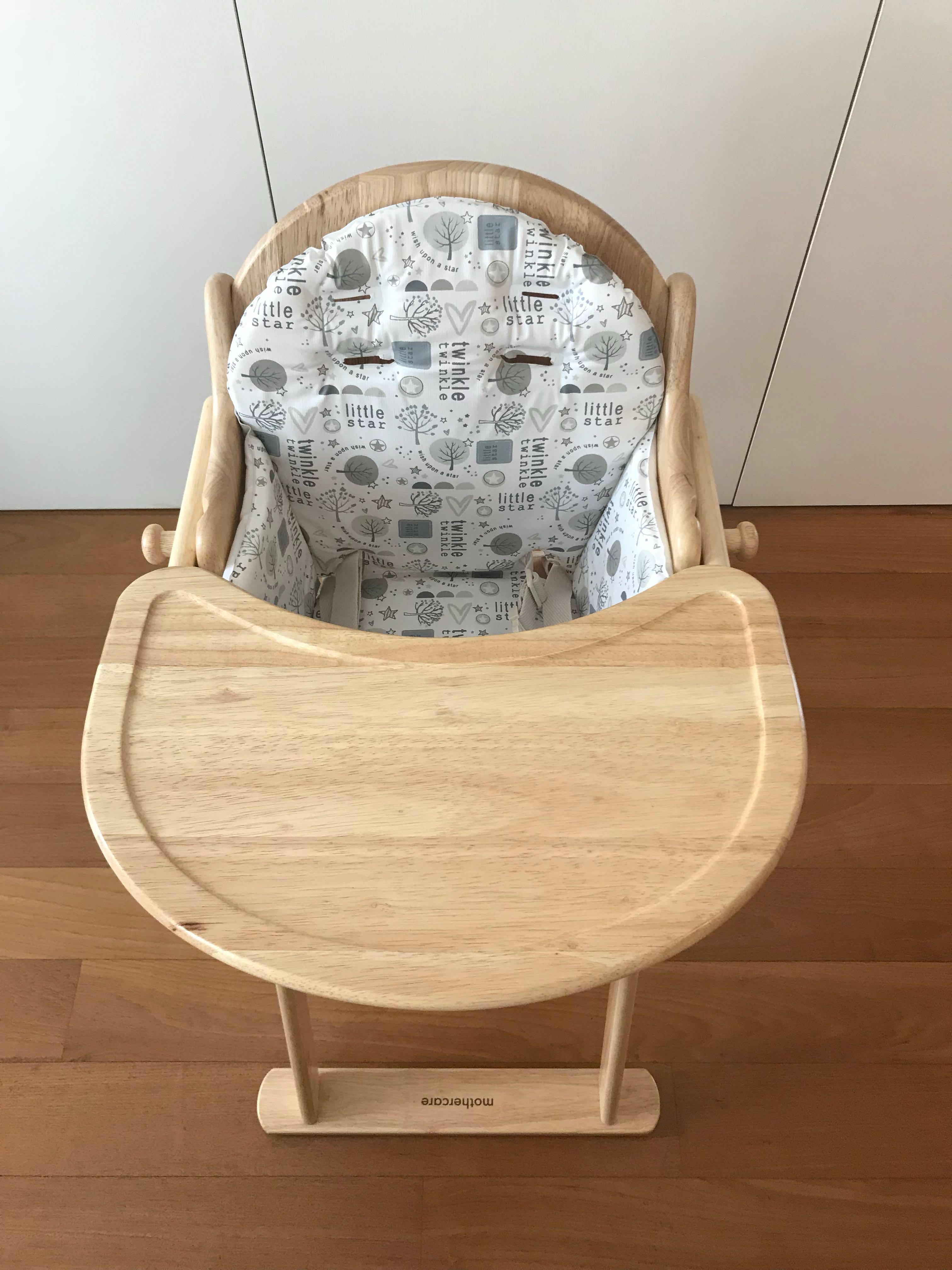 Mothercare wooden sales high chair insert