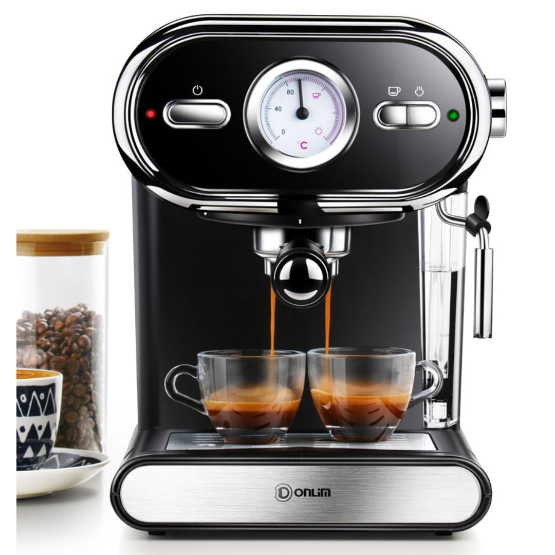 [NEW] Donlim DLKF5002 Vintage Italian Espresso Machine / Coffee