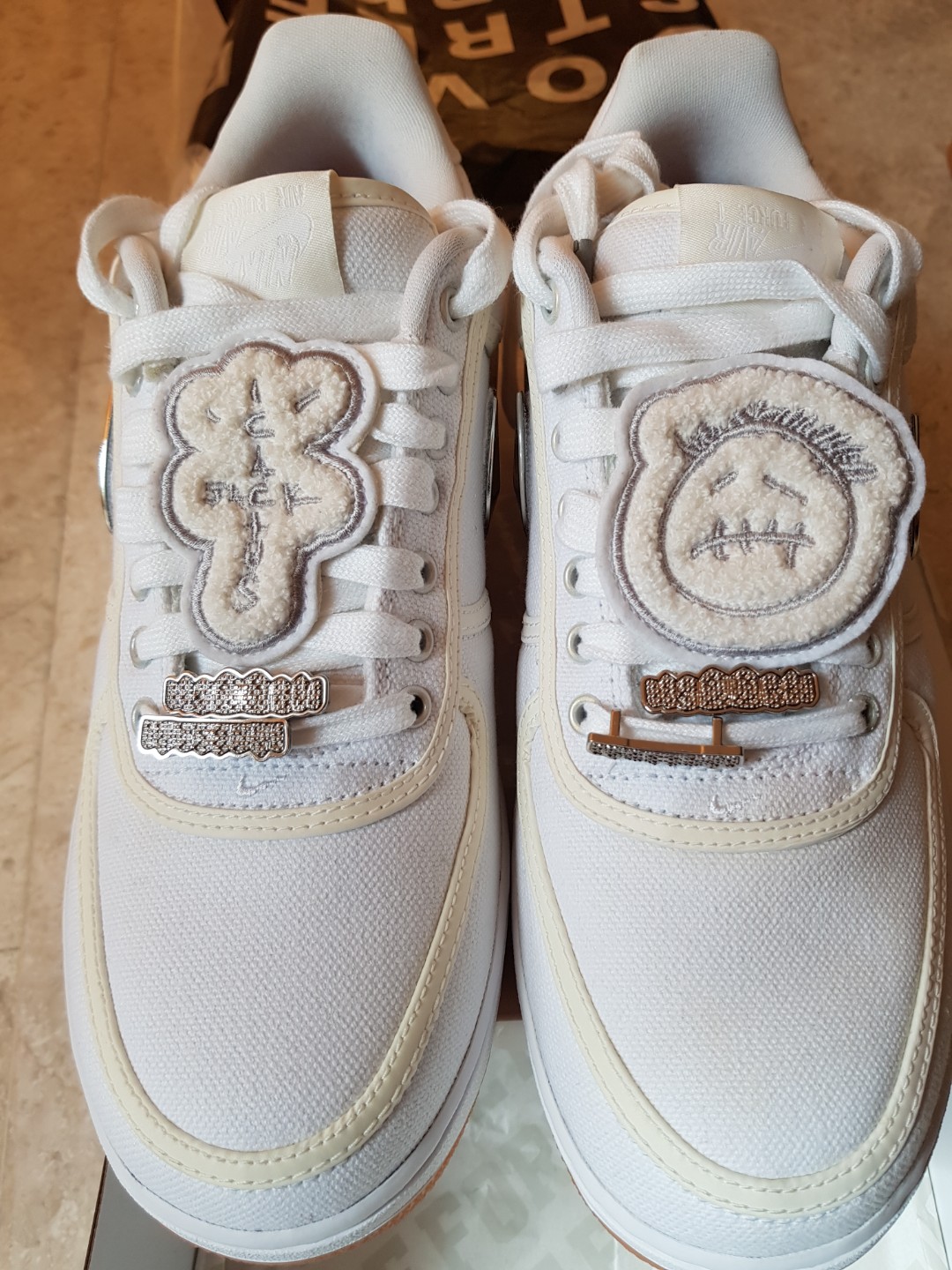 Nike Air Force 1 (OG White) Travis 