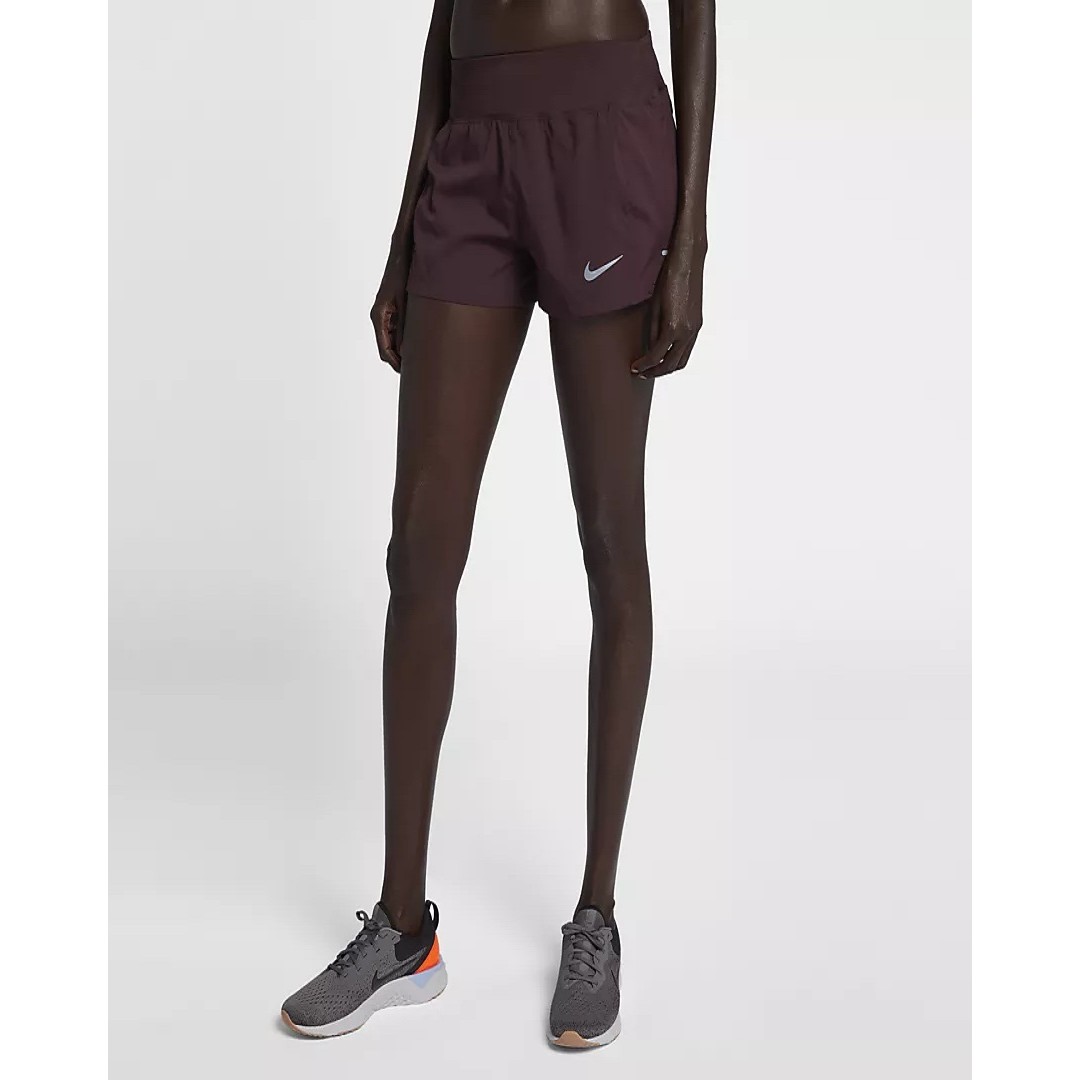 burgundy nike shorts womens